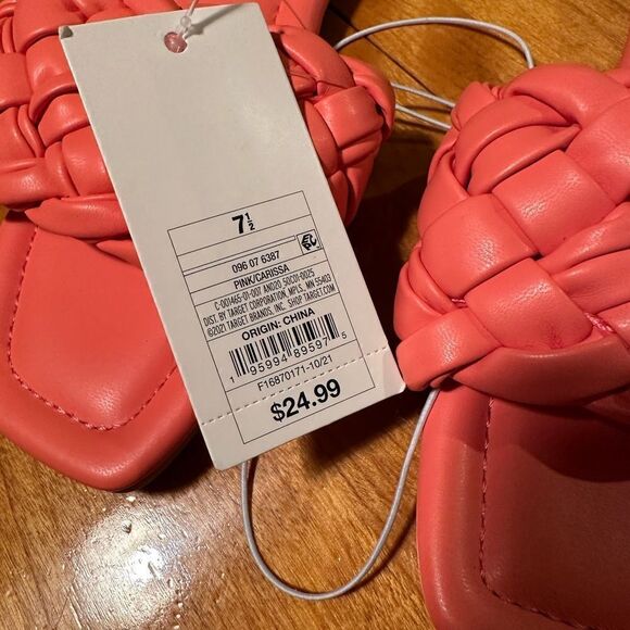 Women's Carissa Slide Sandals - A New Day size 7.5 NWT - Picture 4 of 4